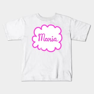 Maria. Female name. Kids T-Shirt